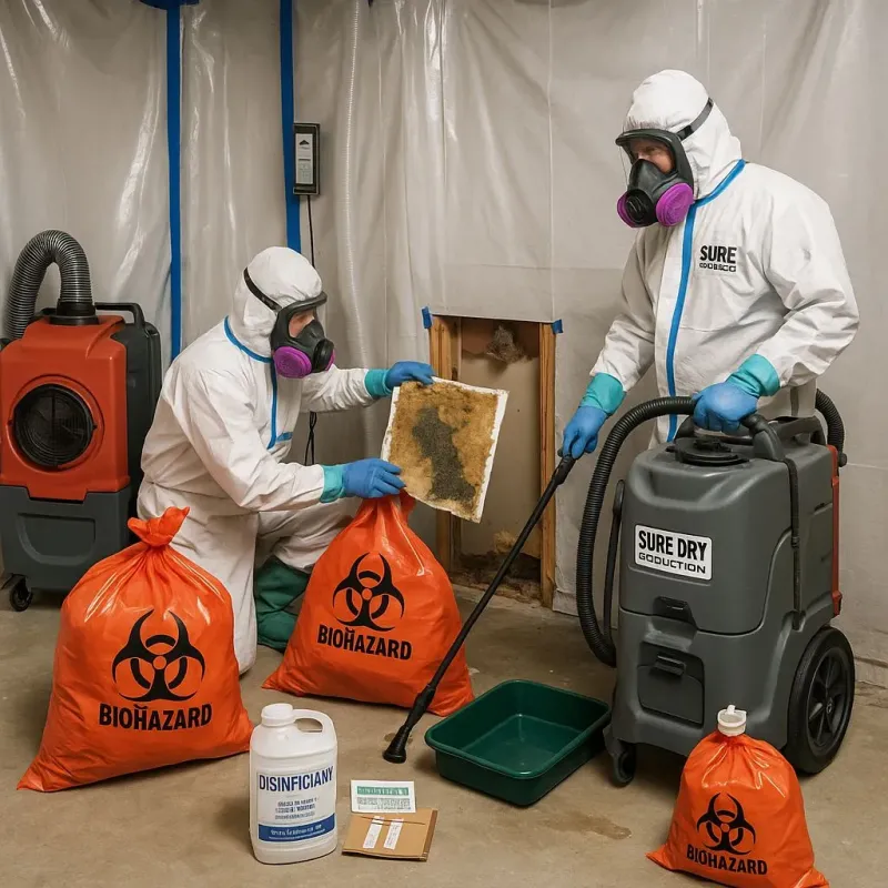 Contaminated Water Handling Protocols process in Henry County, IA