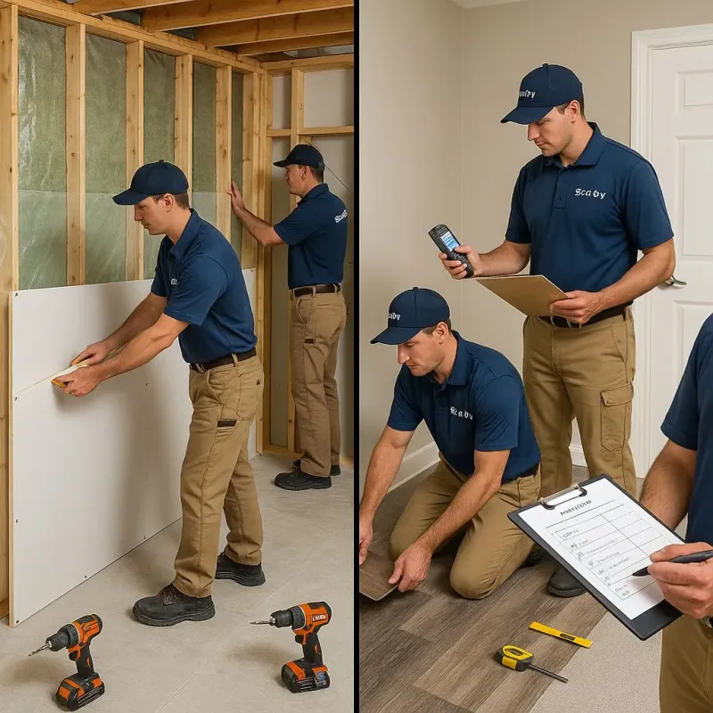 Repairs and Reconstruction process in Henry County, IA